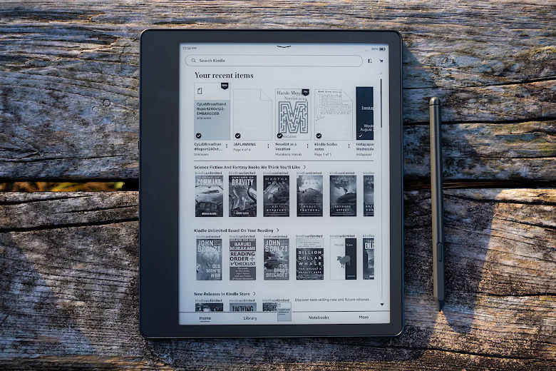 亚马逊第一款电子墨水平板电脑Kindle Scribe 深度测评– 书伴