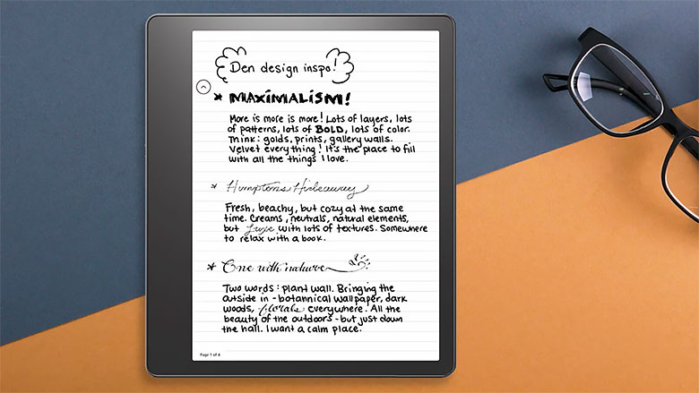 Kindle Scribe 新画笔类型