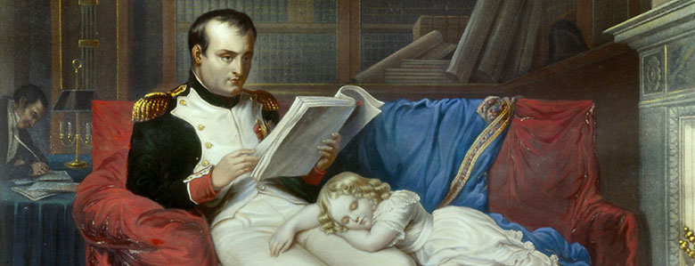 拿破仑的 Kindle：揭秘皇帝战时携带的微型移动图书馆