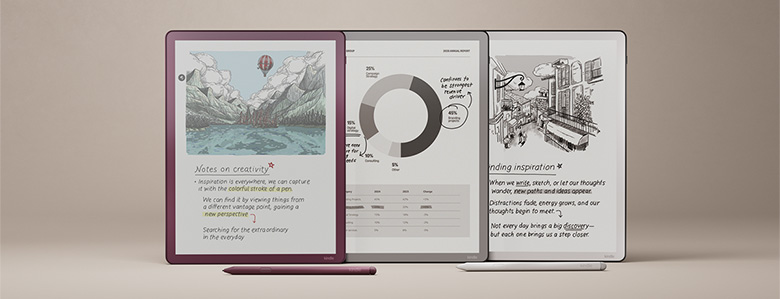 亚马逊发布三款全新 Kindle Scribe，含首款彩屏 Scribe