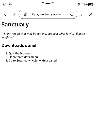 Sanctuary越狱文件下载完毕