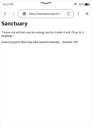 Sanctuary扫描端口